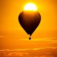 Схема вышивки «воздушный шар»