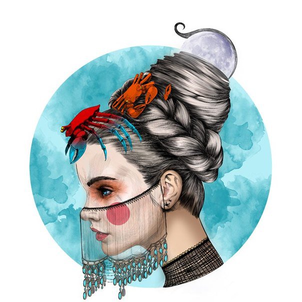 рак - знаки зодиака - оригинал