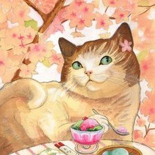 Схема вышивки «мечтатель»