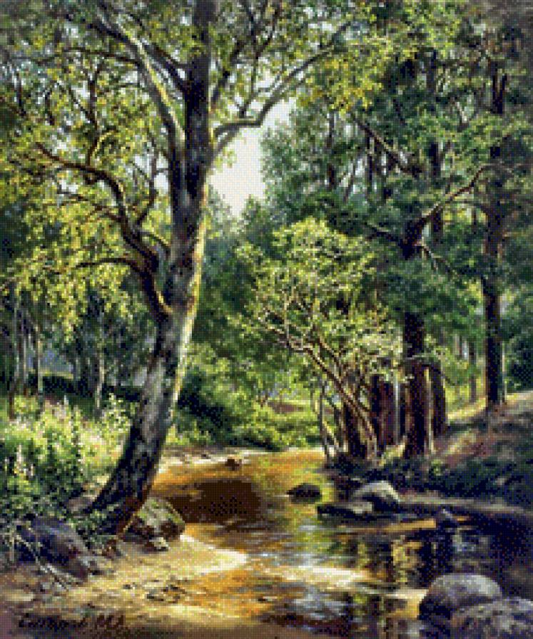 Природа - река, лес, вода, пейзаж, природа - предпросмотр