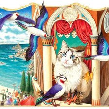 Схема вышивки «мне бы птичку»