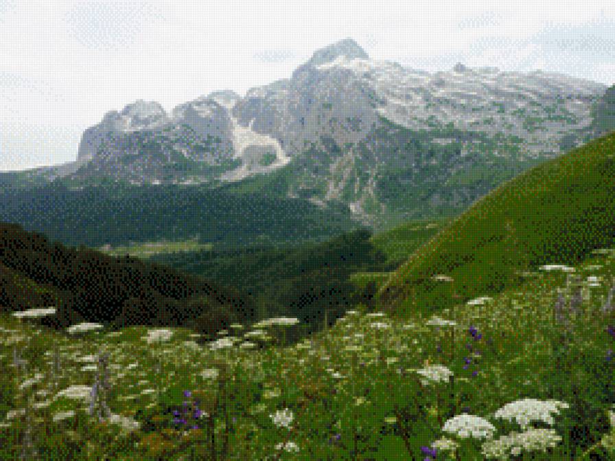 Весенние горы - пейзаж, весна, горы - предпросмотр