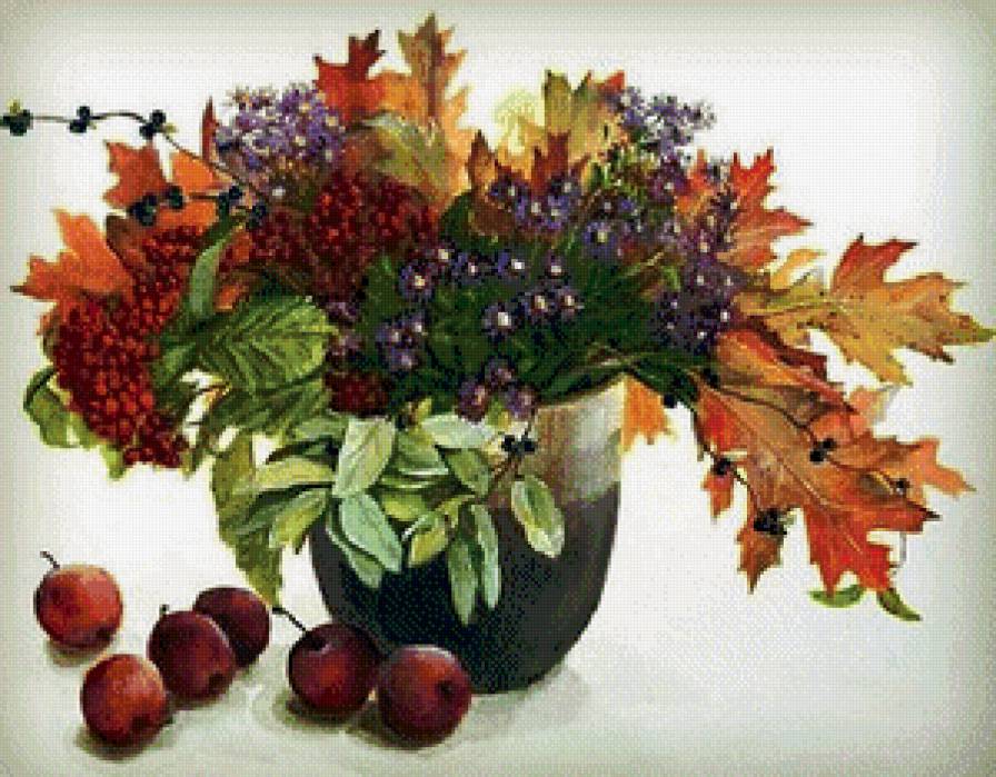 полевые цветы - цветы, ваза, букет - предпросмотр