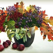 Схема вышивки «полевые цветы»