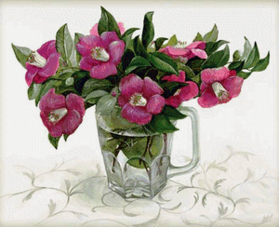 полевые цветы - букет, ваза, цветы - предпросмотр