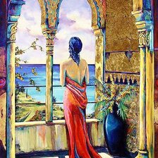 Схема вышивки «в ожидании»