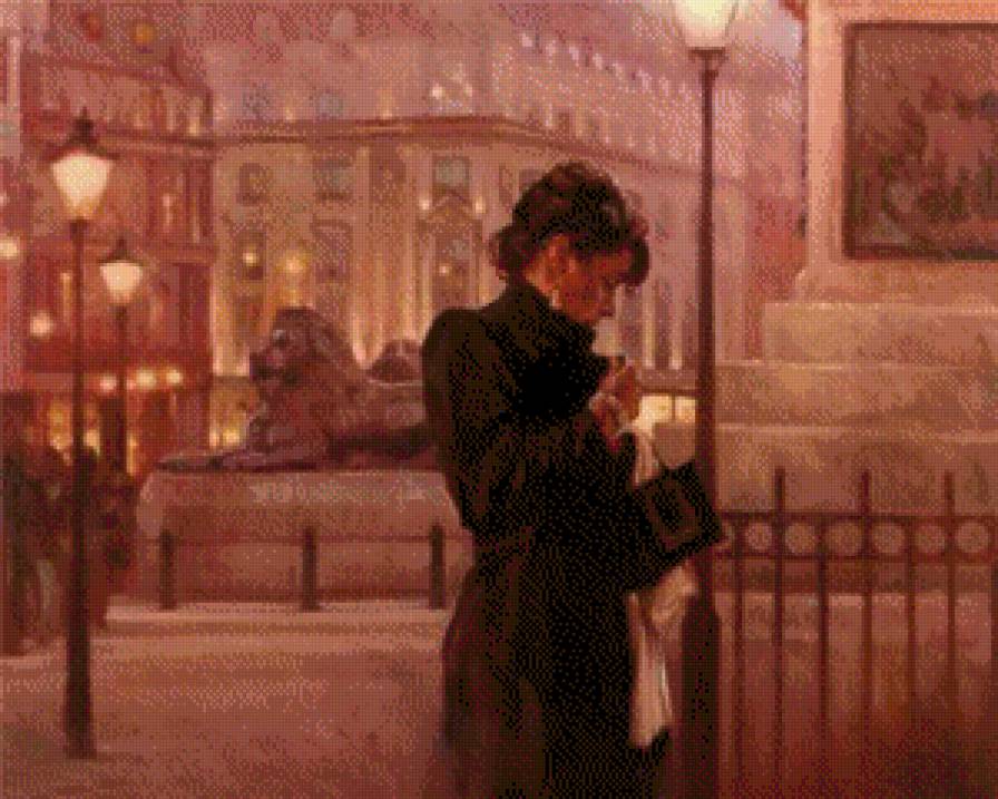 На улицах Парижа - девушка - предпросмотр