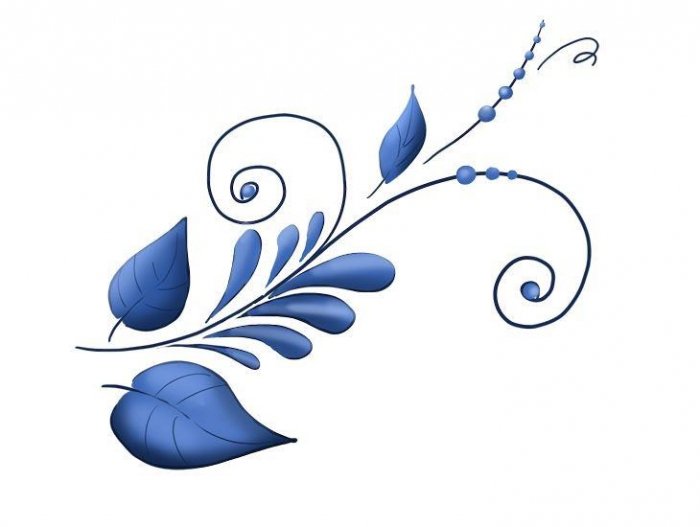 ВЕТКА ГЖЕЛЬ - оригинал