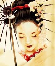 Схема вышивки «японка»