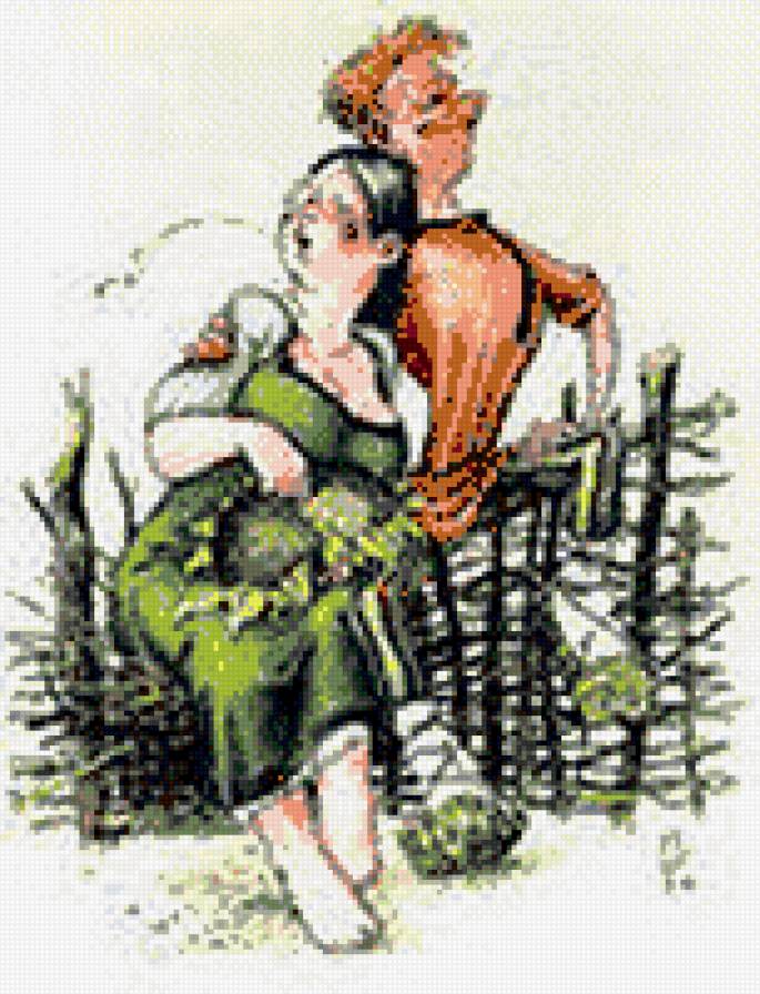 ПАРОЧКА НА ЗАВАЛИНКЕ - лето, пара, двое - предпросмотр