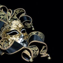 Оригинал схемы вышивки «Венецианская маска» (№559576)