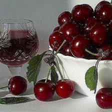 Оригинал схемы вышивки «Вишневое вино» (№560045)