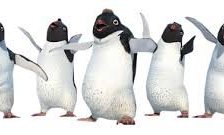 Оригинал схемы вышивки «Веселые пингвины» (№560246)