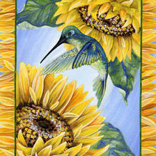 Схема вышивки «В цветах»