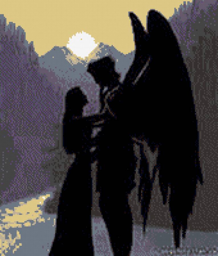 РАССТАВАНИЕ - двое, пара, любовь, горы - предпросмотр