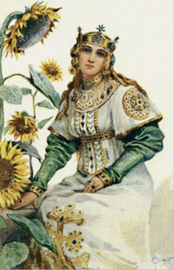 Забава Путятична - красавица, девушка, древние славяне, русь - предпросмотр