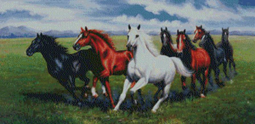табун - лошади - предпросмотр
