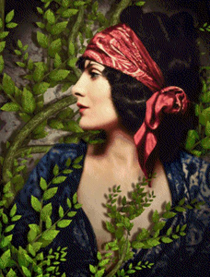 Bohemian Woman - портрет, девушка - предпросмотр