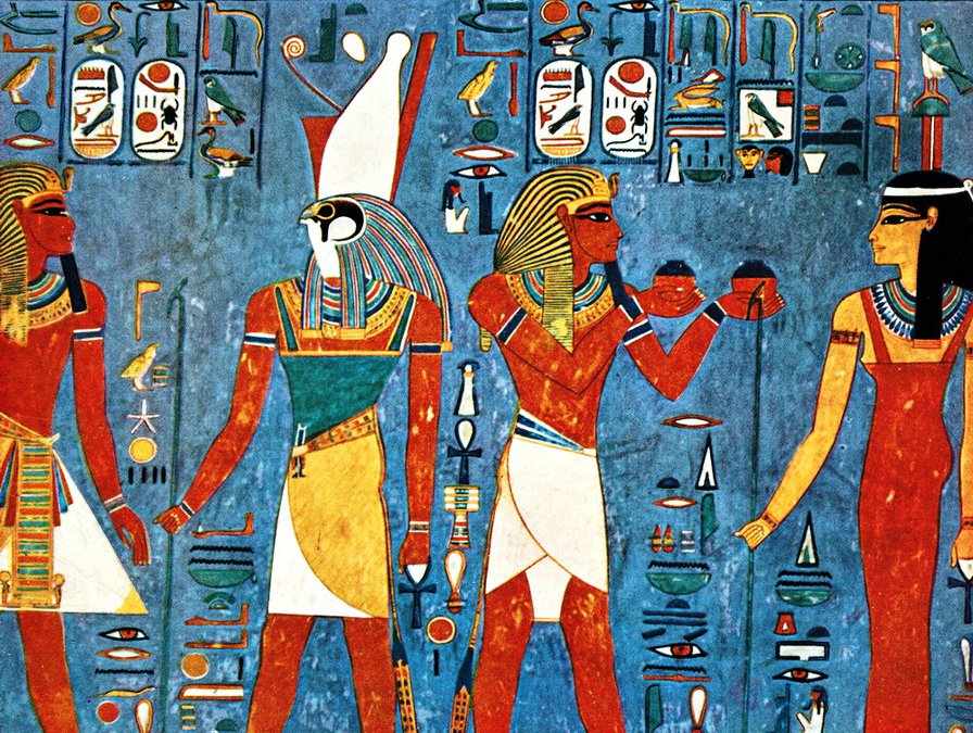 египет - египет, картина, пано - оригинал