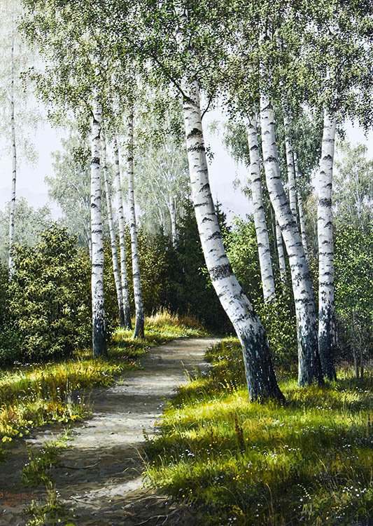 Березы 2 - березы - оригинал