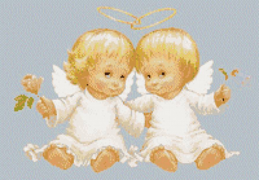 Angelocek - angel, detki - предпросмотр