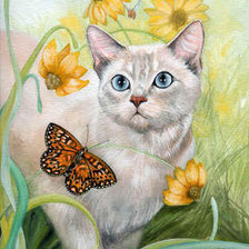 Схема вышивки «удивление»