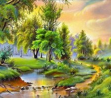 Живописный уголок