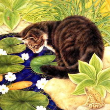 Схема вышивки «рыбак»