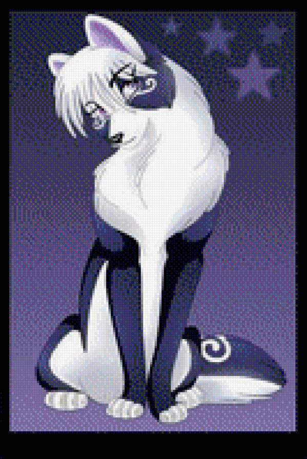 Волчица - волк, волки, аниме животные, аниме звери, wolf, аниме волки - предпросмотр