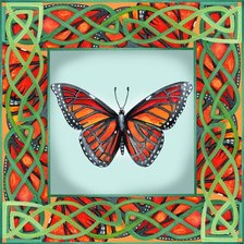 Оригинал схемы вышивки «Бабочка» (№562235)