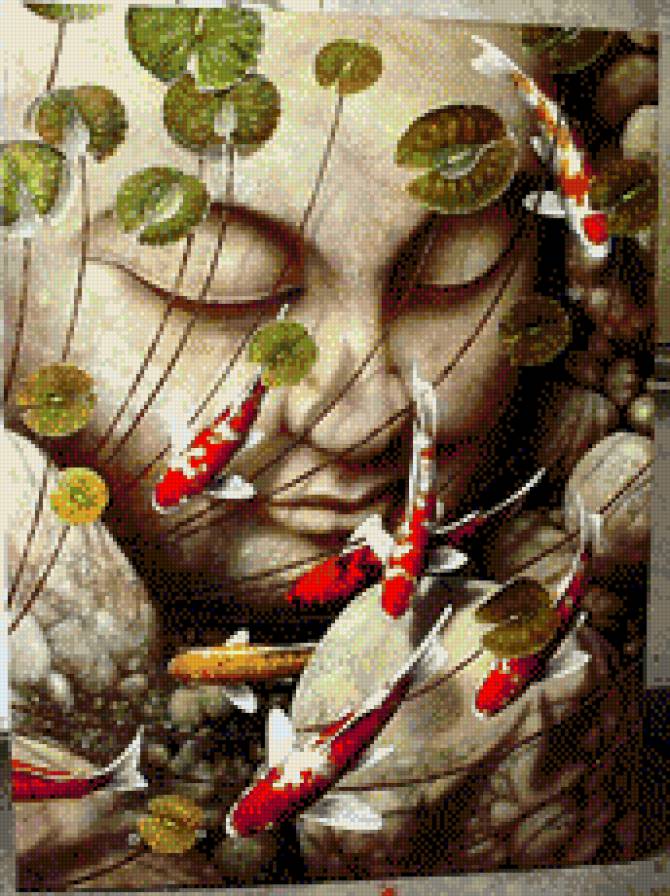 карпы - карпы, вода, рыбки, карп - предпросмотр