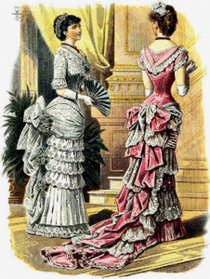Викторианская мода - предпросмотр