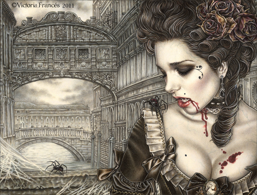 Дыхание вечности - готика, девушка, виктория францес - оригинал