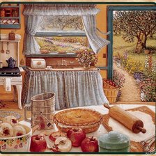 Схема вышивки «пирог»