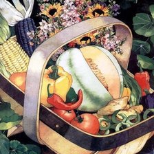 Схема вышивки «натюрморт для кухни»