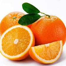 Схема вышивки «сочная апельсинка»