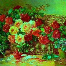 Схема вышивки «цветы»