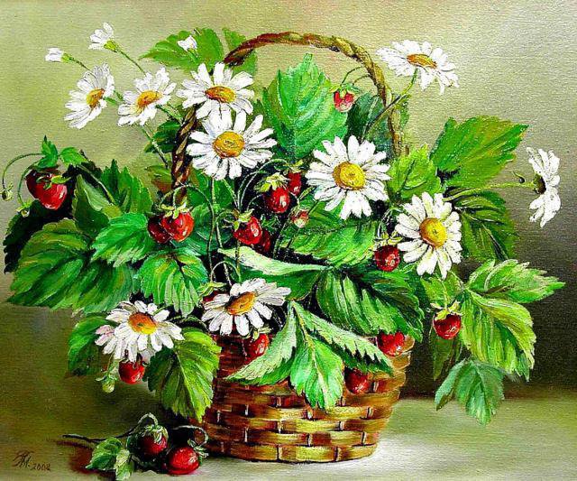 земляника - букет - оригинал