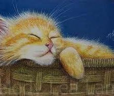 Оригинал схемы вышивки «сплю» (№563032)