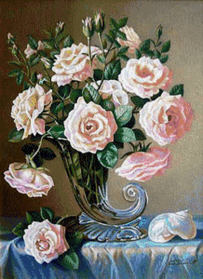 розы - букет - предпросмотр