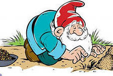 Схема вышивки «клад гнома»