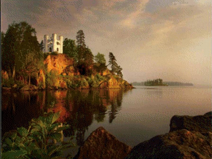 остров - выборг, пейзаж, монрепо, вода - предпросмотр