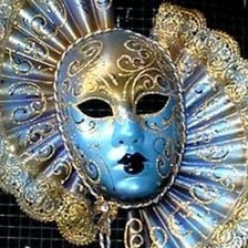 Оригинал схемы вышивки «Венецианская маска3» (№564298)