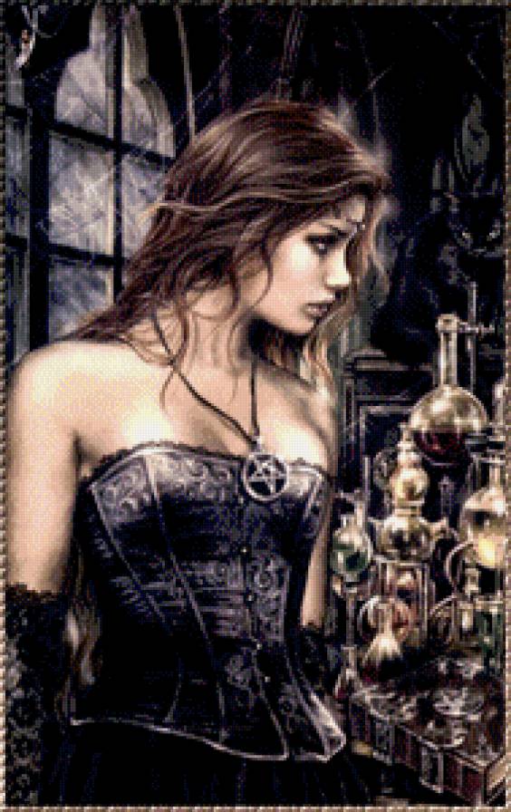 Практическая магия - фэнтези, красавица, ведьмочка, девушка - предпросмотр