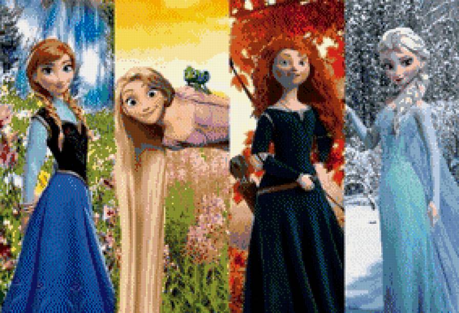 4 сезона от Дисней) - дисней, мультфильмы - предпросмотр