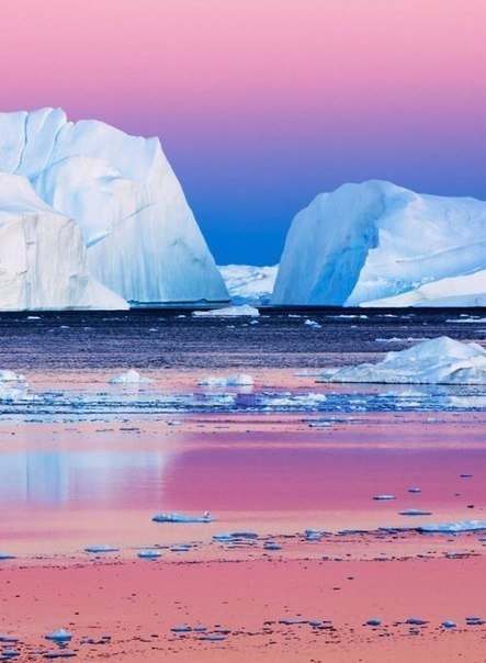 Холодные врата - снег, природа, лед, море - оригинал