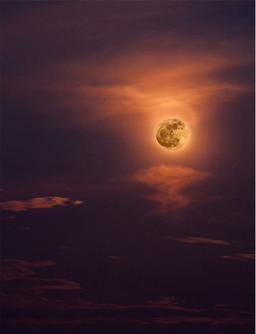 Медовая капля - небо, свет, луна - оригинал