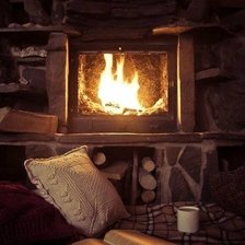 Схема вышивки «Огонек»