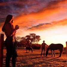 Схема вышивки «серия "закат"»