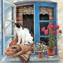 Схема вышивки «коврики я уже вытрепал»